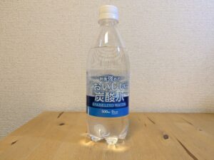 コメリ　オリジナル炭酸水　富士吉田市産ミネラルウォーター使用