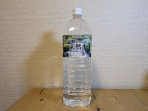 尾瀬の天然水　片品村産ミネラルウォーター　ニチネン