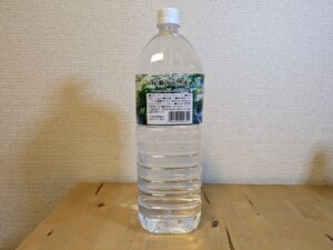 尾瀬の天然水　片品村産ミネラルウォーター　ニチネン　成分情報