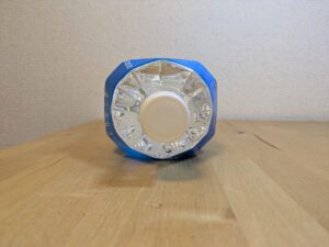 くまモンラベル　菊池市産ミネラルウォーター　きくちシリカ水　ペットボトルキャップ白