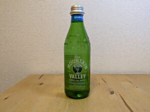 ホットスプリングス産　炭酸水　マウンテンバレー　ビン入り